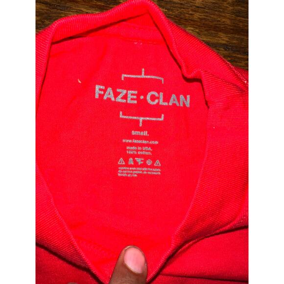 Faze Clan x Clot Long Sleeve FCCLOT10340 - RED Sz Small - Picture 3 of 3